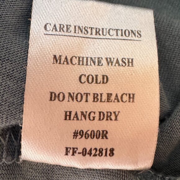 Men's Free Fly Performance Bamboo Tee Crew Neck Long Sleeve Men's Size Medium - Picture 7 of 7